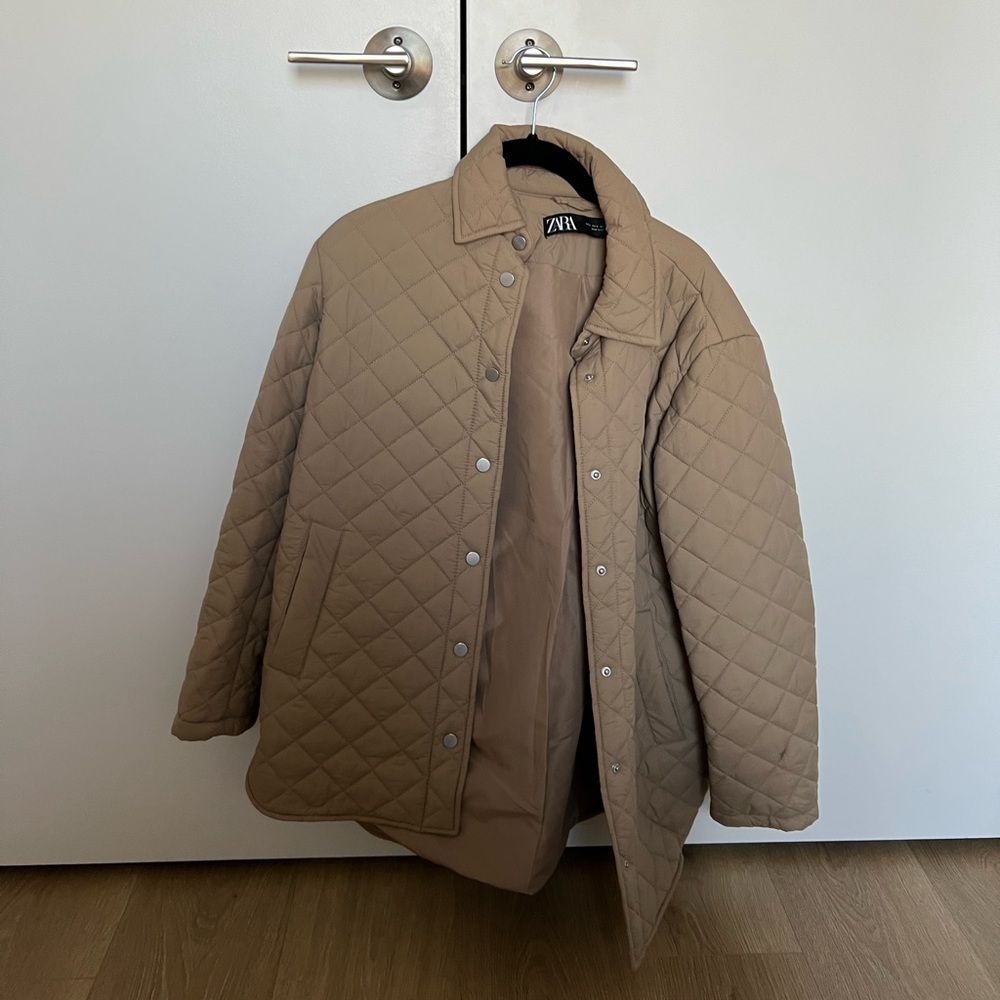 Zara Quilted Jacket Gem